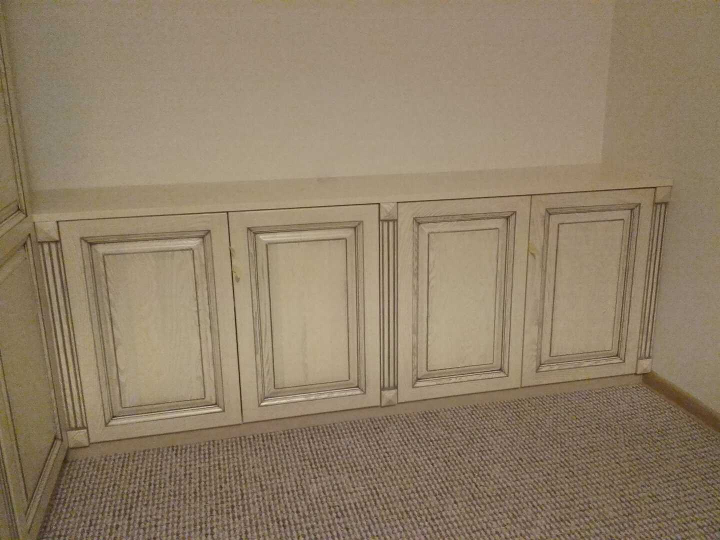 Szafki z frezowanymi frontami